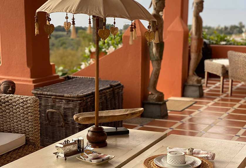 The Marbella Heights Boutique Hotel Terrace