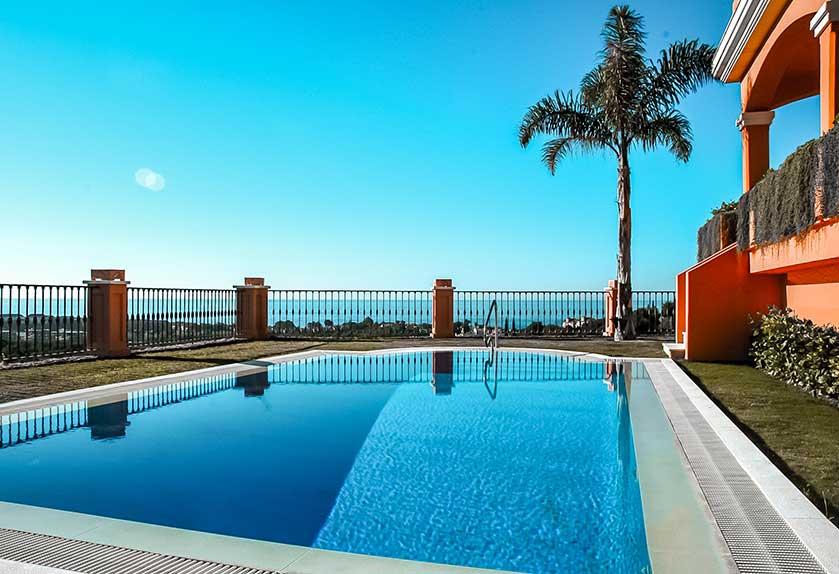 The Marbella Heights Boutique Hotel swimming pool