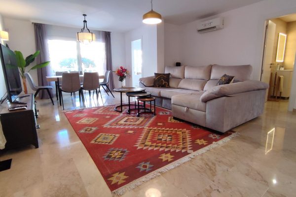 Apartments for rent in Marbella, Living room